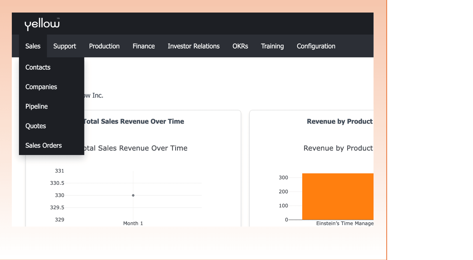 Intuitive interface tailored for SMEs.